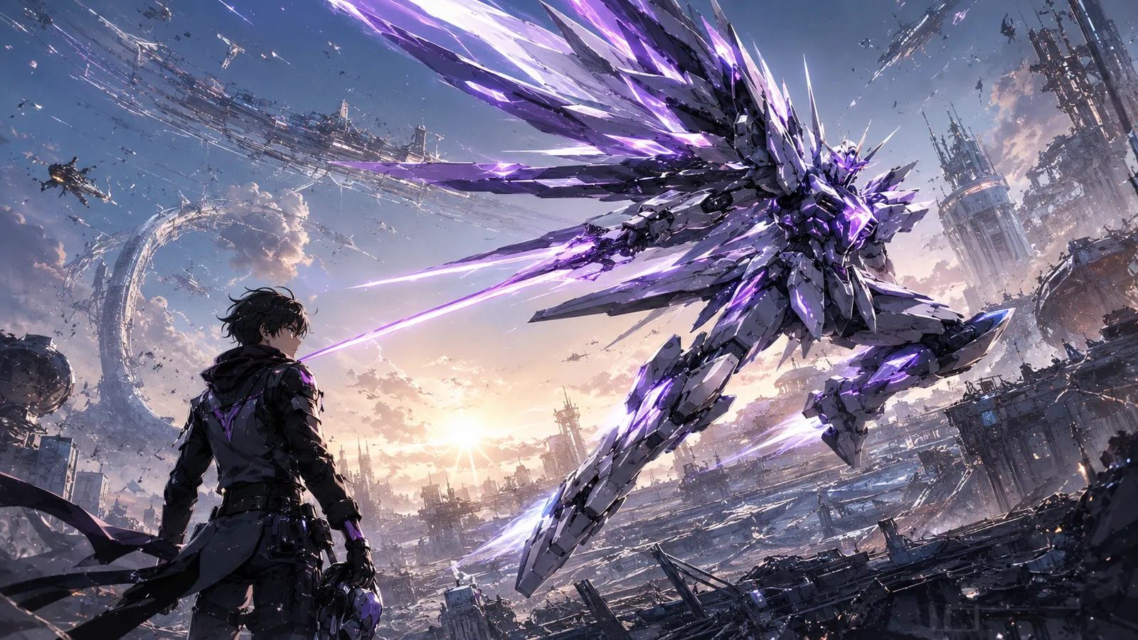 Gundam Helix launches into battle generations after Gundam ZERO